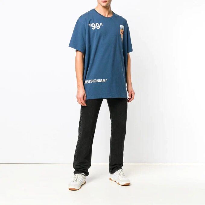 SS19 99 Summer Graphic Print Cotton Oversize