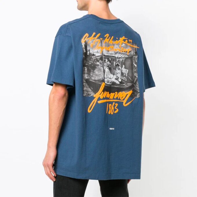 SS19 99 Summer Graphic Print Cotton Oversize