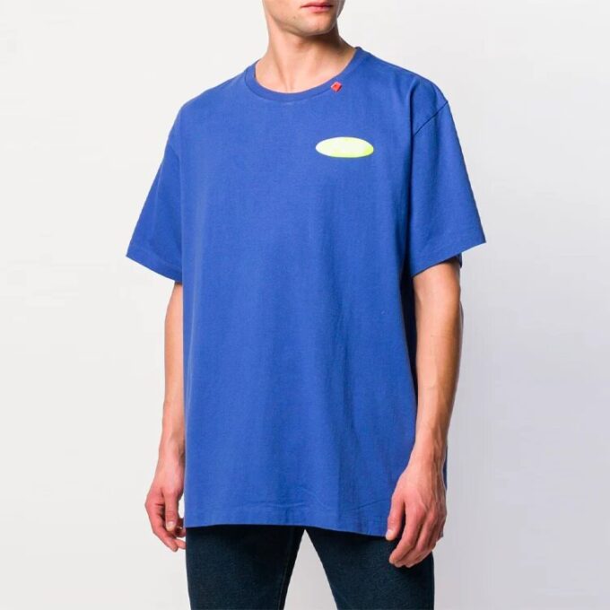 SS19 Arrows Oversize Short Sleeve T-Shirt “Blue Neon Green”