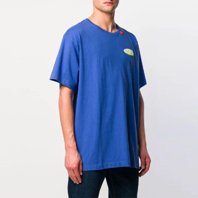 SS19 Arrows Oversize Short Sleeve T-Shirt “Blue Neon Green”