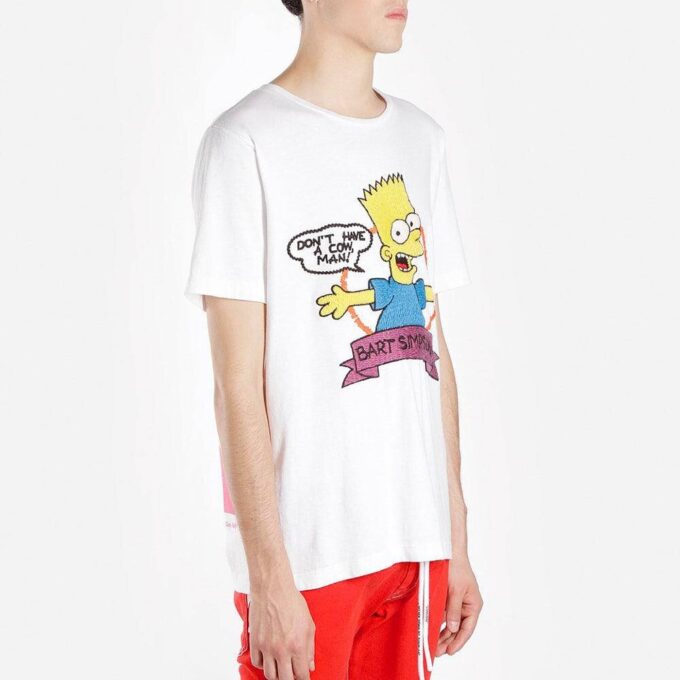 SS19 Bart Embroidery Back Arrows Short Sleeve