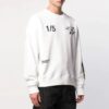 SS19 Cartoon Characters Printing Fleece Men White