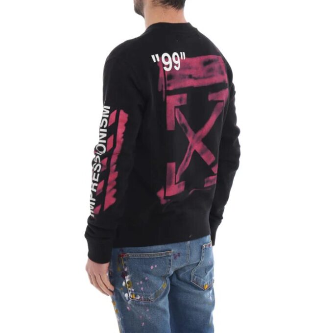 SS19 Diagonal Stencil Mens Logo Sweater