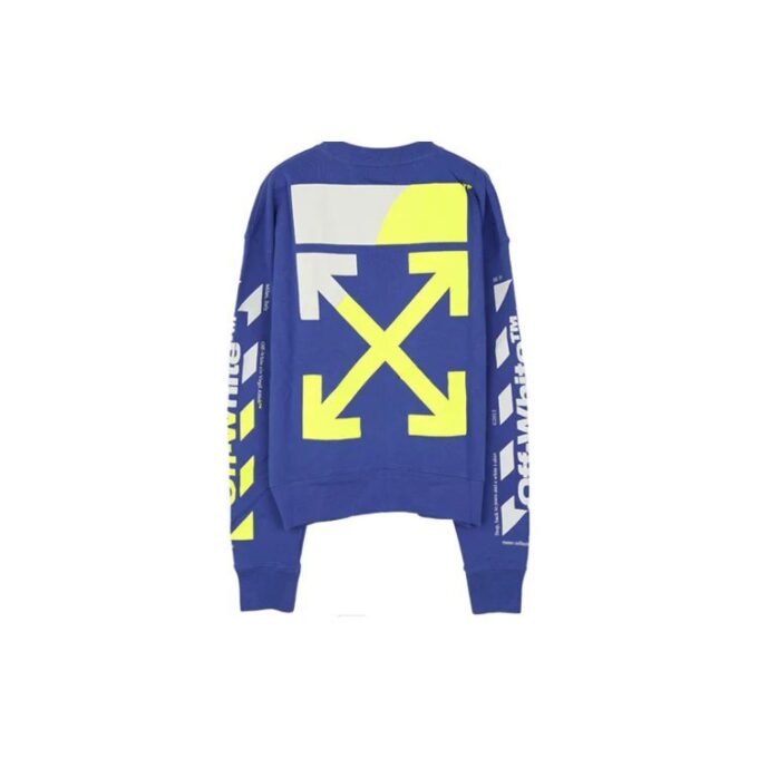SS19 Diagonals Crew Neck Sweater