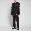 SS19 Diagonals Crew Neck Sweater