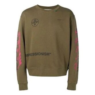 SS19 logo Arrows Sketch Mens Logo Round Neck Sweater