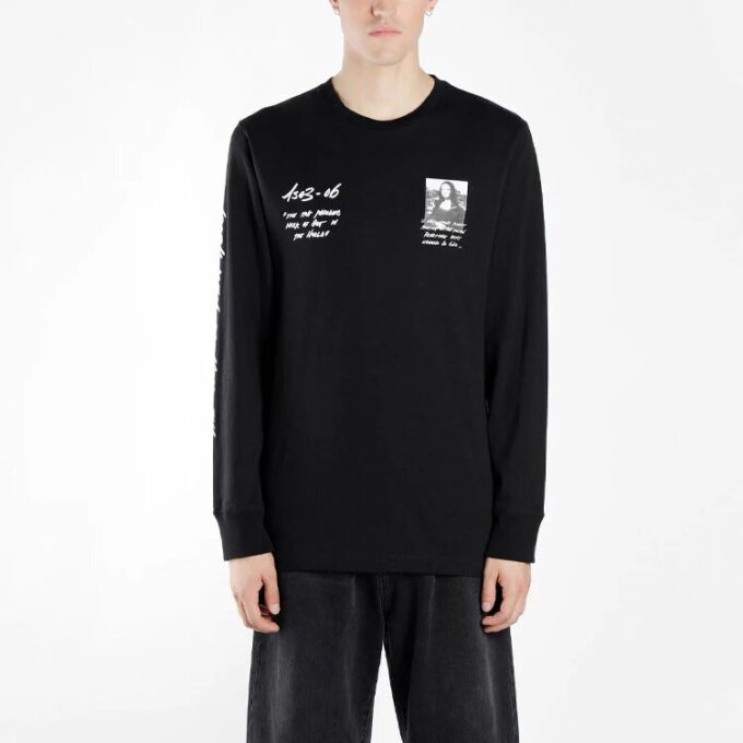 SS19 Mens Logo Long Sleeve Mona Lisa
