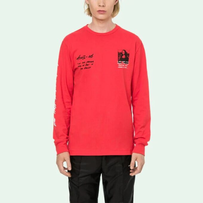SS19 Mens Logo Long Sleeve Mona Lisa