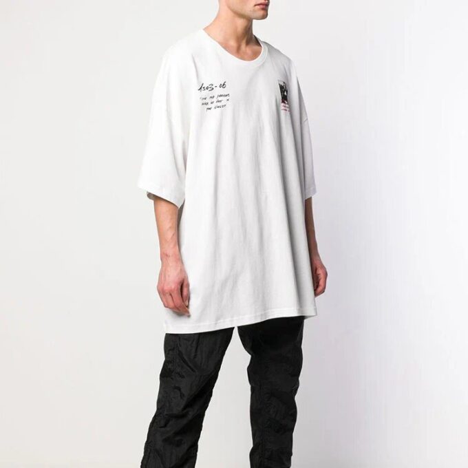 SS19 Mona Lisa Logo Print Oversize