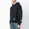SS19 Printing Hooded Fleece Men Black