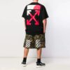 SS19 Red Arrow Printing Short-Sleeve Tee Men Black