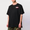 SS19 Red Arrow Printing Short-Sleeve Tee Men Black