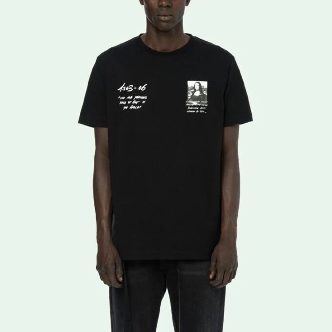 SS19 Tee Short Sleeve Mens Mona Lisa Normal Fit