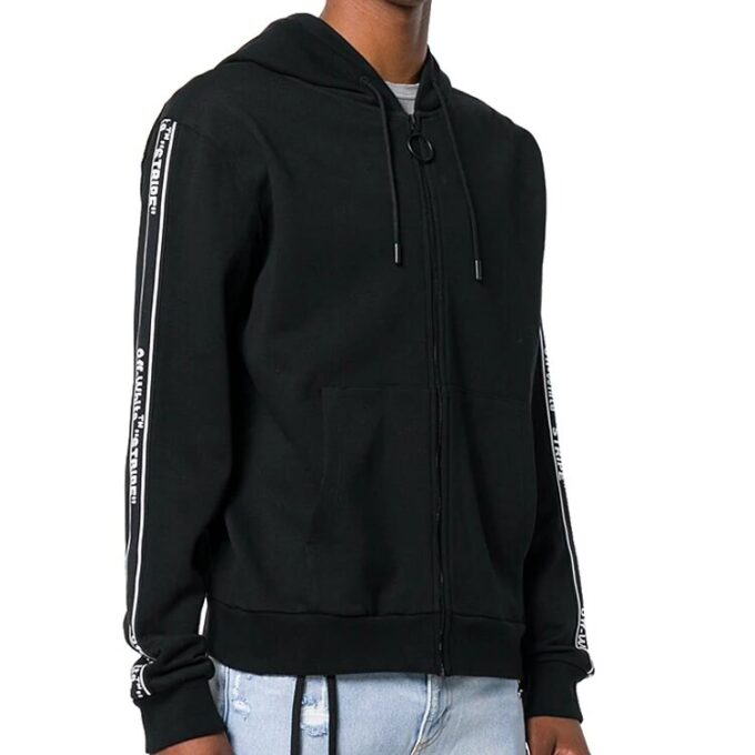 SS19 Zip-up Stripe Fleece Men