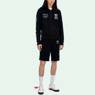 SS19 Zipper Mens Logo Mona Lisa Sweater