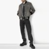 SS20 Airport Arrow Printing Jacket Men Grey