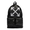 SS20 Airport Tape Black Backpack Arrow Print Backpack Black