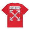 SS20 Airport Tape Print For Men Red