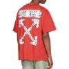 SS20 Airport Tape Print For Men Red
