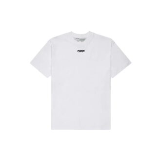 SS20 Arrows Logo Print Oversized T-Shirt “White”