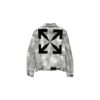 SS20 Arrows Printing Jacket Men Grey