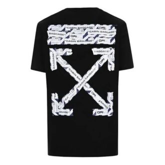 SS20 Back Arrows Sketch Short Sleeve Mens Logo Normal Fit
