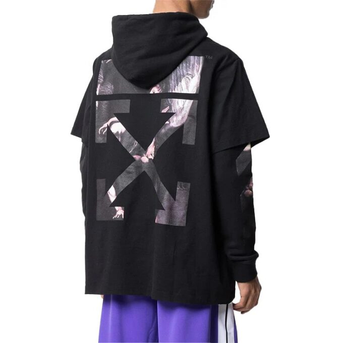 SS20 Back Caravaggio Arrows Print Double-Layer