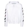 SS20 Caravaggio Arrow Slim Zipped For Men White