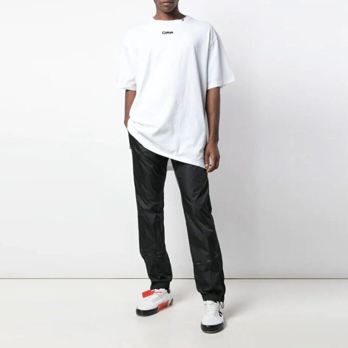 Caravaggio Square SS Over Tee “White Black”
