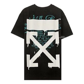 SS20 Dripping Arrows Loose Short-Sleeved