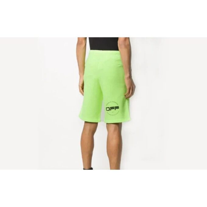 SS20 Mens Cotton 3D Pencil Bermuda Fluorescence