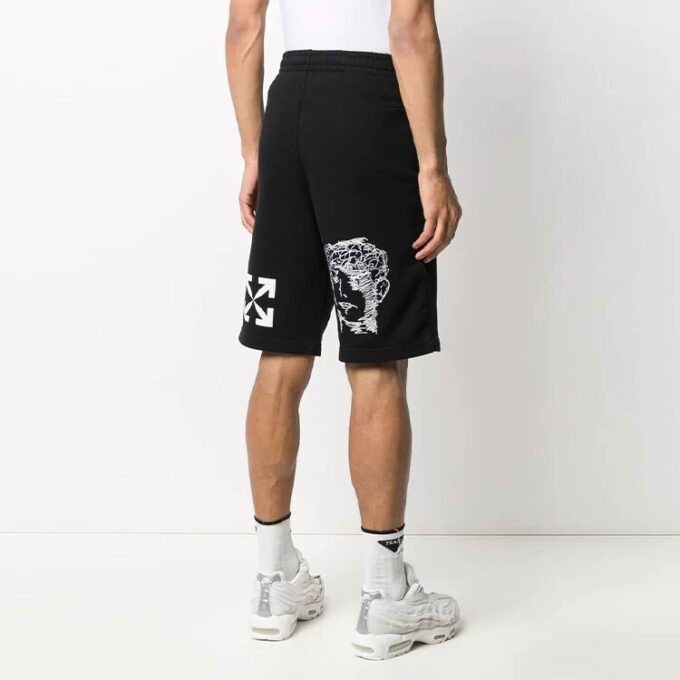 SS20 Mens Loose Black Disrupted Font Sweat