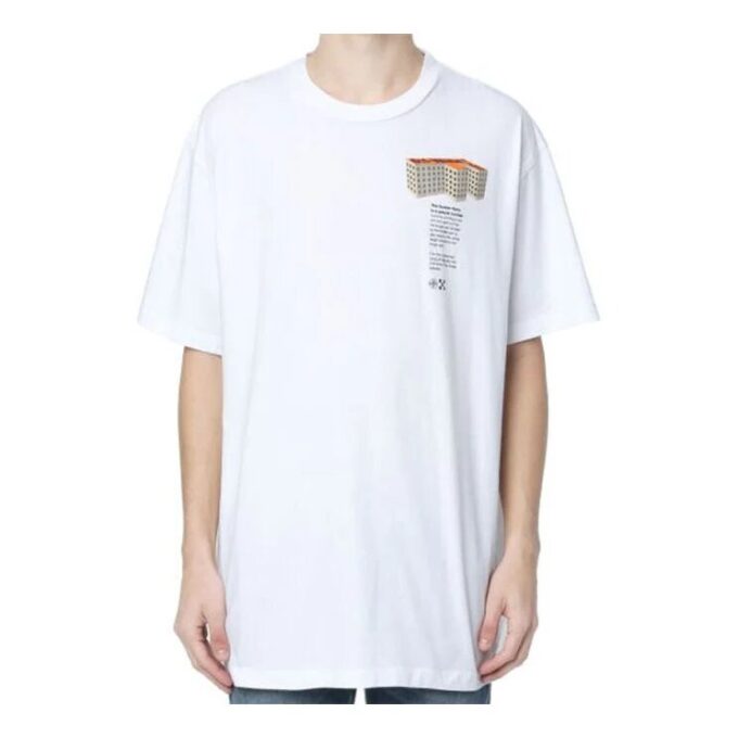 SS20 Rationalism Print Short-Sleeved Oversized
