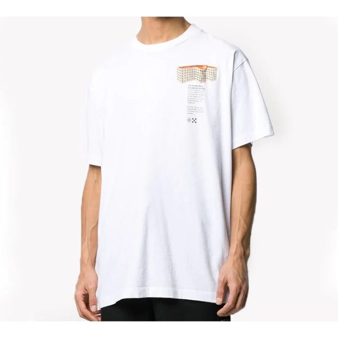 SS20 Rationalism Print Short-Sleeved Oversized
