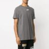 SS20 Wavy Line Gray Short Sleeve Mens Logo Normal Fit