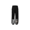 SS20 Wavy Logo Track Pants For Men Black