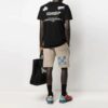 SS21 Adam Is Eve Logo Printing Round Neck Short Sleeve Ordinary Version Black