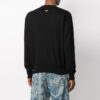 SS21 Alphabet Logo Loose Round Neck Long Sleeves Version Black