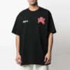 SS21 Alphabet Logo Printing Short Sleeve Loose Fit Black