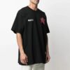 SS21 Alphabet Logo Printing Short Sleeve Loose Fit Black