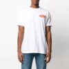 SS21 Alphabet Printing Loose Round Neck Short Sleeve Version White