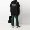 SS21 Alphabet Printing Sleeve Loose Fit Black