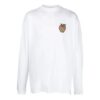 SS21 animal Pattern Long Sleeves Loose Fit White
