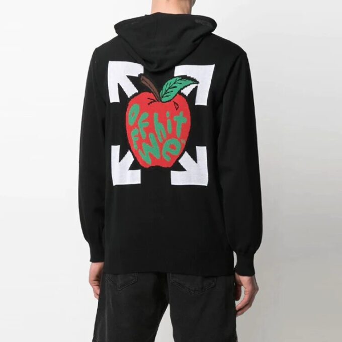 SS21 Apple Arrow Solid Color Loose Fit Black