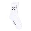 SS21 Arrow Intarsia Mid Tops Socks “White”