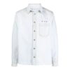 SS21 Arrow Logo Denim Jacket Version White