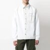 SS21 Arrow Logo Denim Jacket Version White