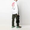 SS21 Arrow Logo Denim Jacket Version White