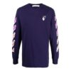 SS21 Arrow Logo Printing Long Sleeves Blue