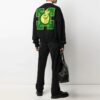 SS21 Arrow Pattern Sports Long Sleeves Loose Fit Black